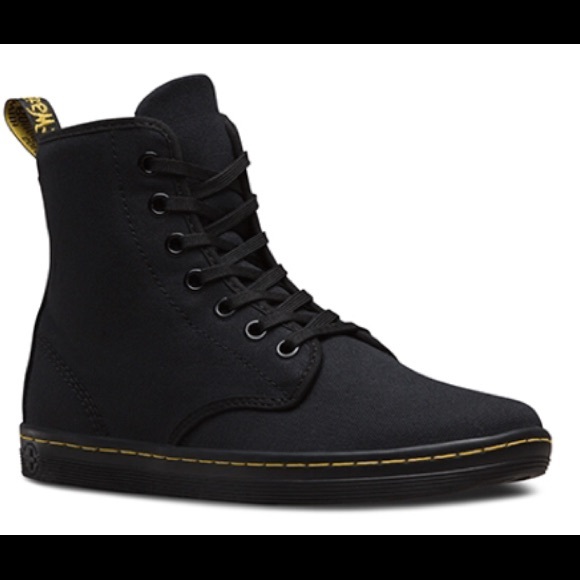canvas dr martens vegan